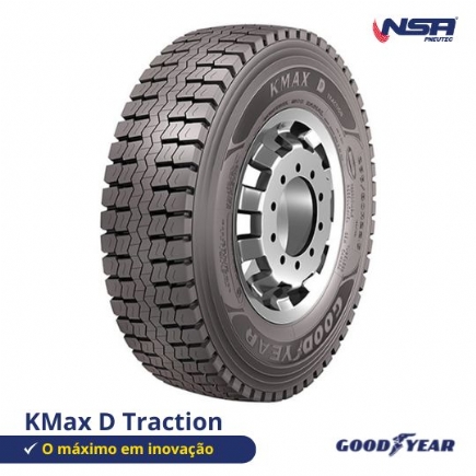 Pneu 295/80R22,5 KMAX - D GOODYEAR. NSA Pneutec